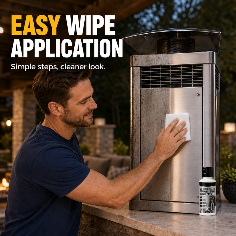 🧽 LIMITED‑TIME 50% OFF! 🌟 Stainless Steel Repair Paste for Outdoor Heaters 🔩