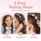 🌸 LIMITED-TIME 50% OFF ✨ Cartoon Braiding Headband — Integrated Mini Clips, Instant Braids for Girls