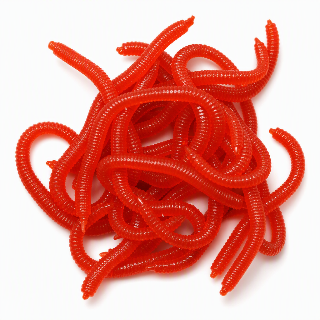 🌊 LIMITED-TIME 50% OFF ✨ Simulation Earthworm Soft Lures — Scented, Lifelike, Durable TPR
