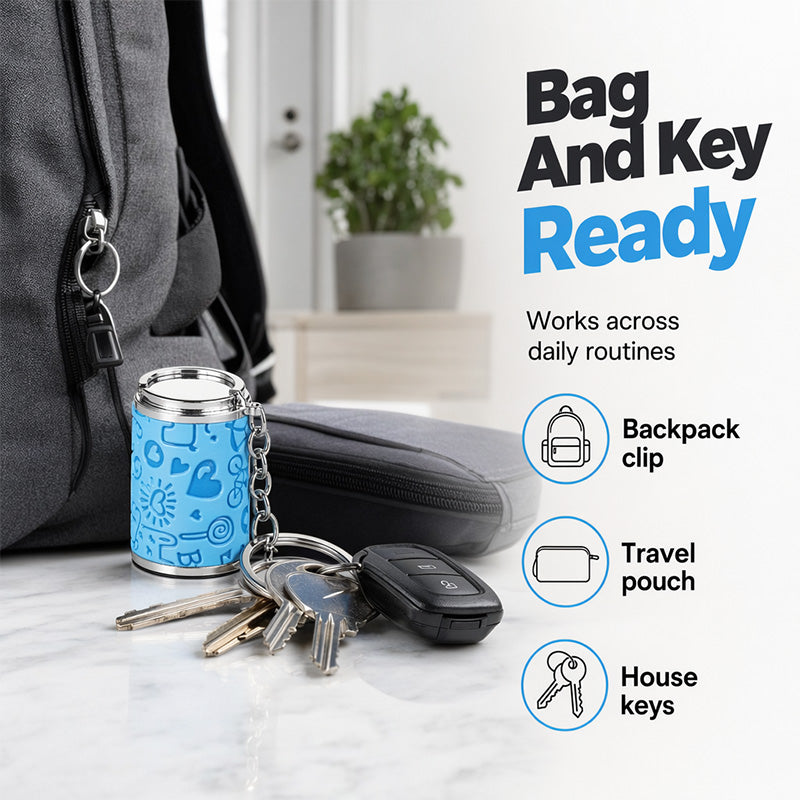 🪙 LIMITED‑TIME 50% OFF! 🔑 Portable Coin Holder Keychain Storage – Compact Everyday Storage, Durable Metal Finish & Bag-Ready 👛