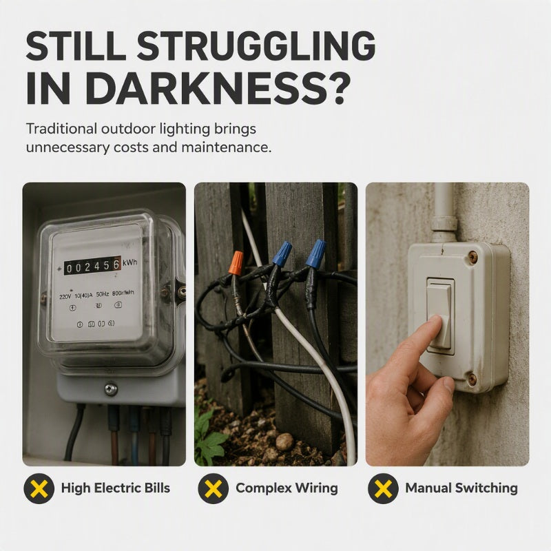 ☀️💡 50% OFF TODAY! Light Up Gutters, Fences & Garden Walls — Solar-Powered Outdoor LEDs With No Mains Wiring Needed 🏡✨