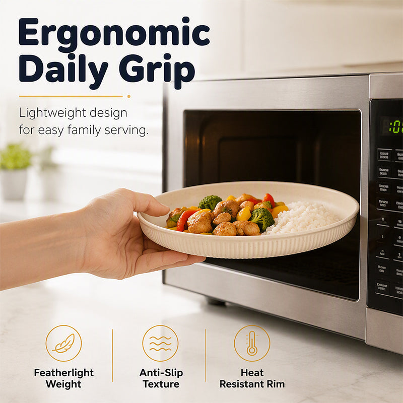 🍽️ 50% off! Unbreakable Wheat Straw Dinner Plates