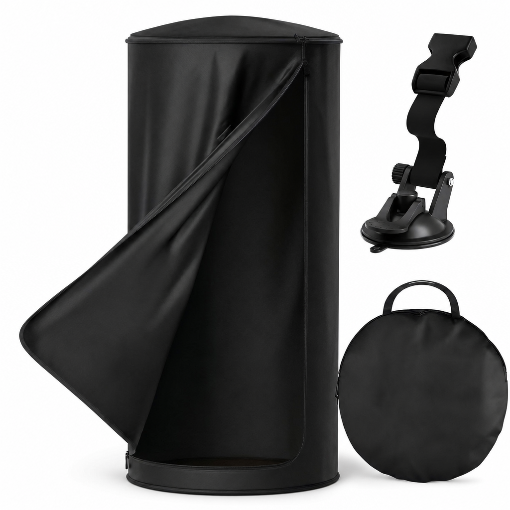 🚗 50% OFF NOW! 🏕️ Quick-Opening Car Rear Shower Tent – Privacy Changing Room & Portable Toilet – For Camping & Road Trips 🚿