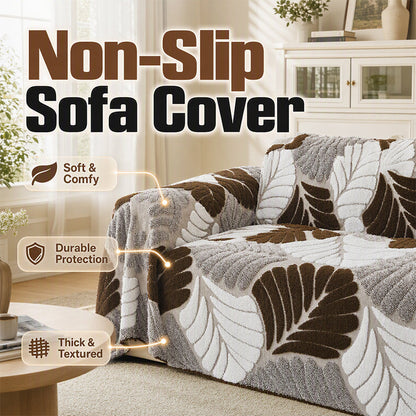 🍂 LIMITED-TIME 50% OFF 🛋️ Cozy Plush Sofa Cover – Extra-Thick, Soft & Non-Slip Couch Protector for a Warm Living Room