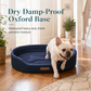 💤 MASSIVE 50% SAVINGS  🐾 Cozy Oval Pet Bed — Plush Fleece, Moisture-Proof & Scratch Resistant