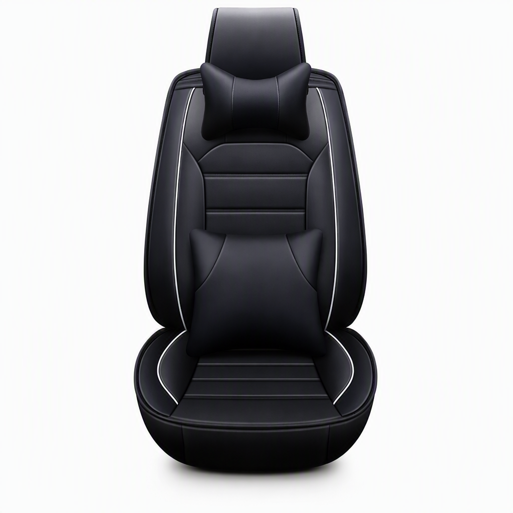 🚗 50% OFF NOW! 🪑 Full-Coverage Leather Car Seat Covers – All-Season Protection, 5D Surround & Safety Split Seams – Universal Fit 🛡️