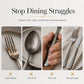 ⏳Time-Limited Special⏰4-Piece Stainless Steel Flatware Set