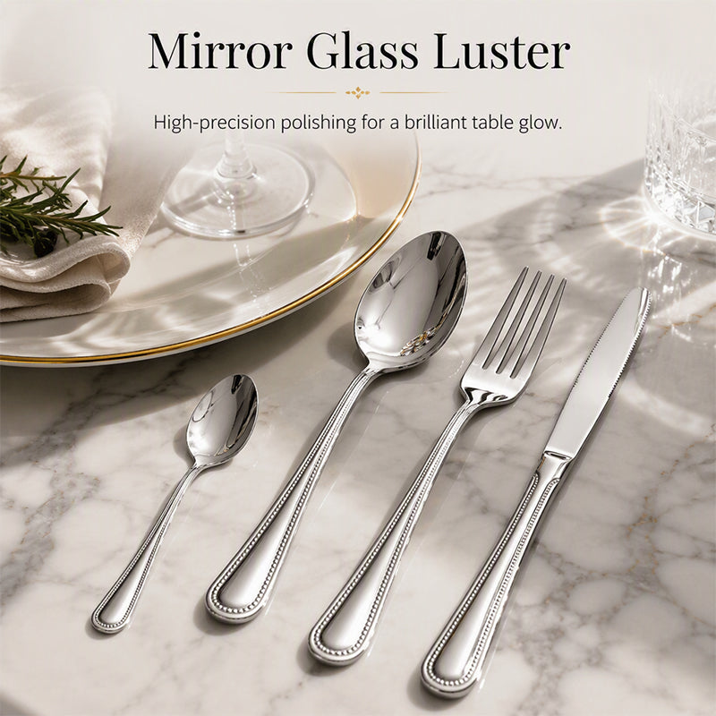 ⏳Time-Limited Special⏰4-Piece Stainless Steel Flatware Set