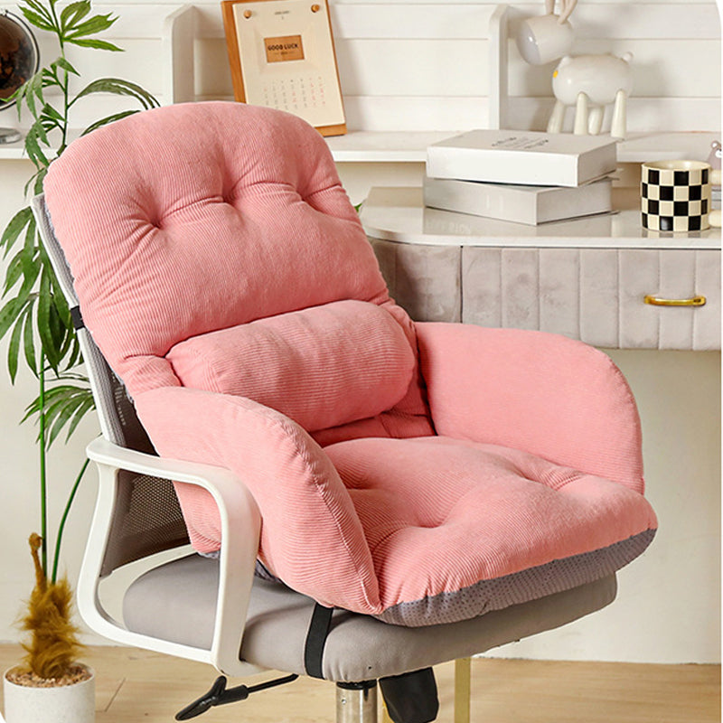 ☁️🪑 Cloud Comfort Desk Chair – Plush Swivel Seating for Study, Vanity & Home Office