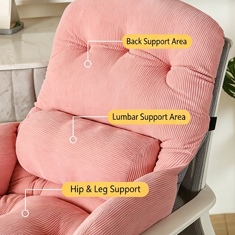 ☁️🪑 Cloud Comfort Desk Chair – Plush Swivel Seating for Study, Vanity & Home Office