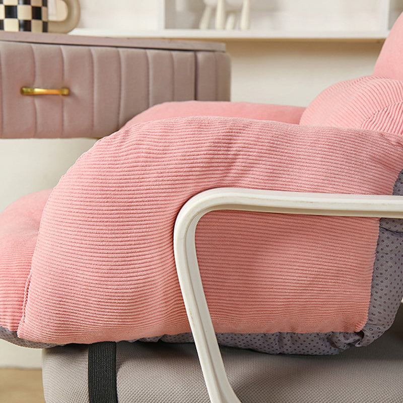 ☁️🪑 Cloud Comfort Desk Chair – Plush Swivel Seating for Study, Vanity & Home Office