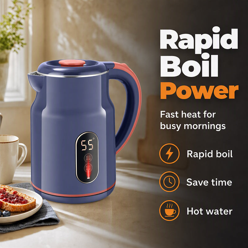 ⚡ LIMITED-TIME 50% OFF! 💧 Smart Electric Kettle – Fast Boil, Constant Warmth, Safe Design 🍵