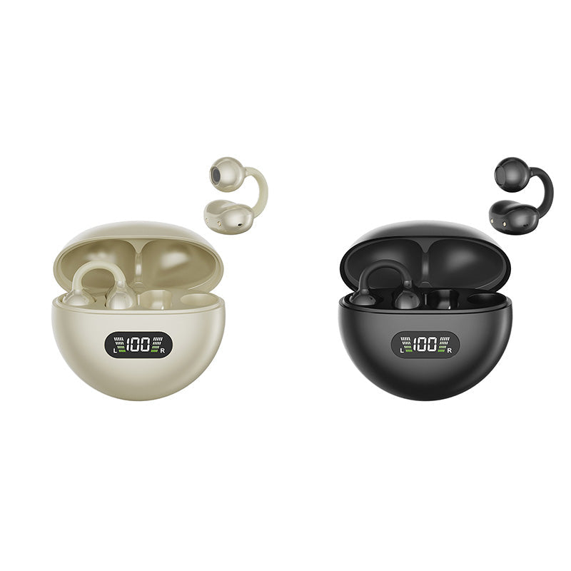 🎧👂 50% OFF!🥳 Open-Ear Clip-On Bluetooth Earbuds – all-day comfort, immersive sound, leakage control, 8-10h battery, touch control. No ear pain! 🔋💪