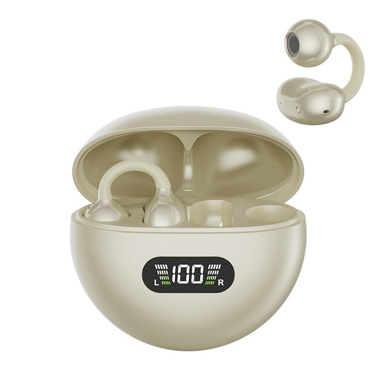 🎧👂 50% OFF!🥳 Open-Ear Clip-On Bluetooth Earbuds – all-day comfort, immersive sound, leakage control, 8-10h battery, touch control. No ear pain! 🔋💪