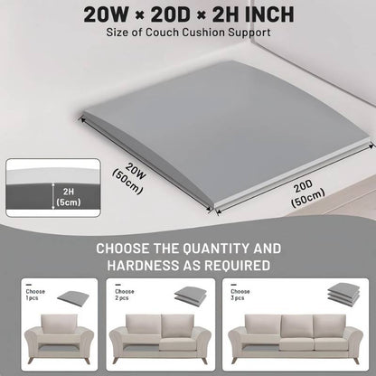 🛋️ 50% OFF! ✨ Couch Cushion Support Foam – Restore Sagging Sofas & Make Your Seats Feel Like New Again 🪑