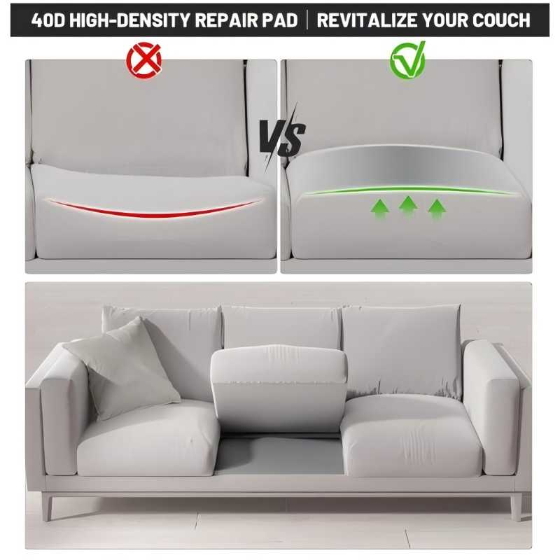 🛋️ 50% OFF! ✨ Couch Cushion Support Foam – Restore Sagging Sofas & Make Your Seats Feel Like New Again 🪑