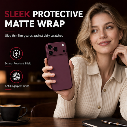 📢📢40% OFF !! ⏰Full Wrap Scratch Resistant Protective Phone Back Skin Sticker