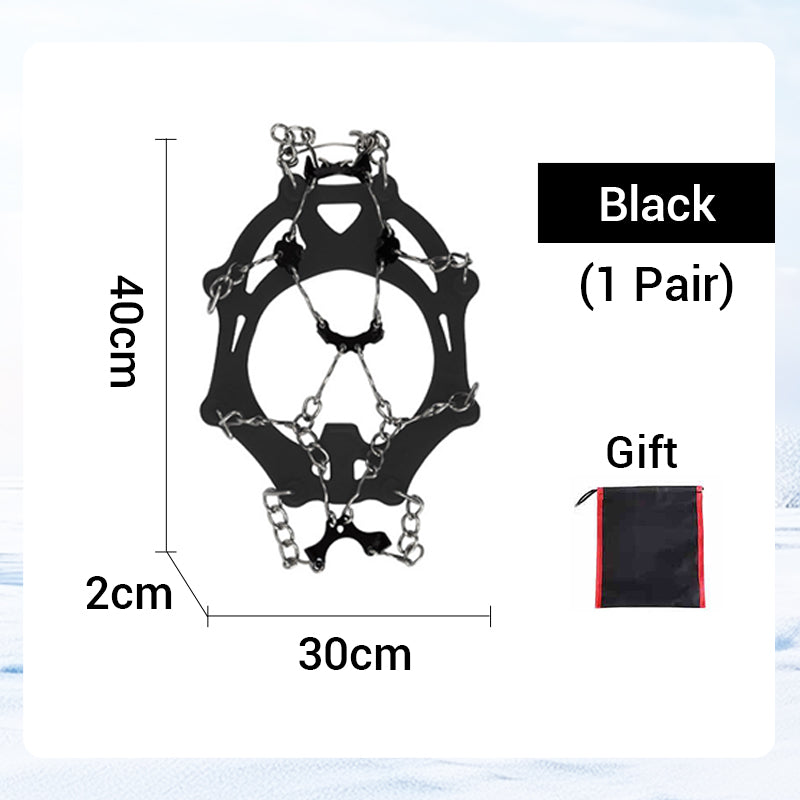 ⏳🔥LIMITED-TIME 50% OFF! ⏰🥾Anti-Slip Crampons for Outdoor Shoes & Boots – Ice Grips with Spikes for Hiking, Walking, Snow & Winter Traction 🏔️