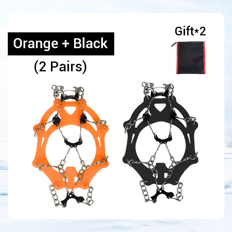 ⏳🔥LIMITED-TIME 50% OFF! ⏰🥾Anti-Slip Crampons for Outdoor Shoes & Boots – Ice Grips with Spikes for Hiking, Walking, Snow & Winter Traction 🏔️