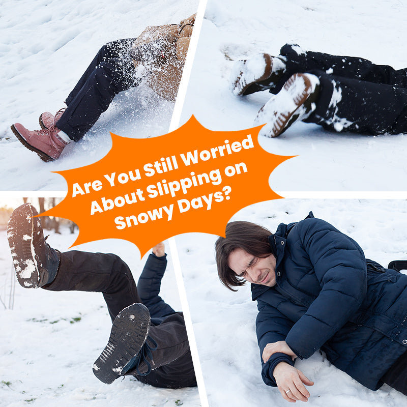 ⏳🔥LIMITED-TIME 50% OFF! ⏰🥾Anti-Slip Crampons for Outdoor Shoes & Boots – Ice Grips with Spikes for Hiking, Walking, Snow & Winter Traction 🏔️
