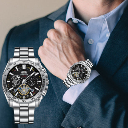 ⏳🔥LIMITED-TIME 50% OFF! ⏰Men's Stainless Steel Waterproof Luminous Watch⌚