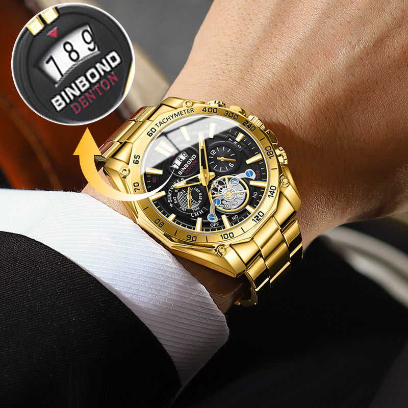 ⏳🔥LIMITED-TIME 50% OFF! ⏰Men's Stainless Steel Waterproof Luminous Watch⌚