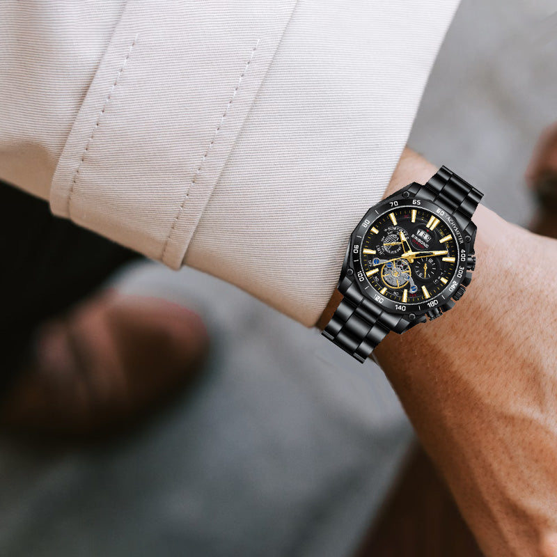 ⏳🔥LIMITED-TIME 50% OFF! ⏰Men's Stainless Steel Waterproof Luminous Watch⌚