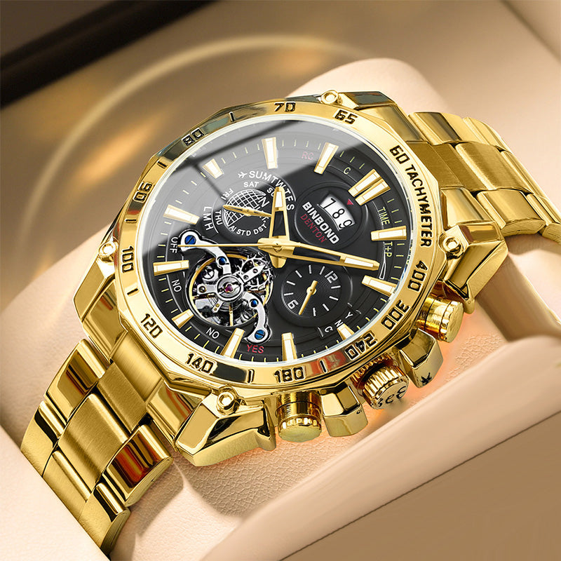 ⏳🔥LIMITED-TIME 50% OFF! ⏰Men's Stainless Steel Waterproof Luminous Watch⌚