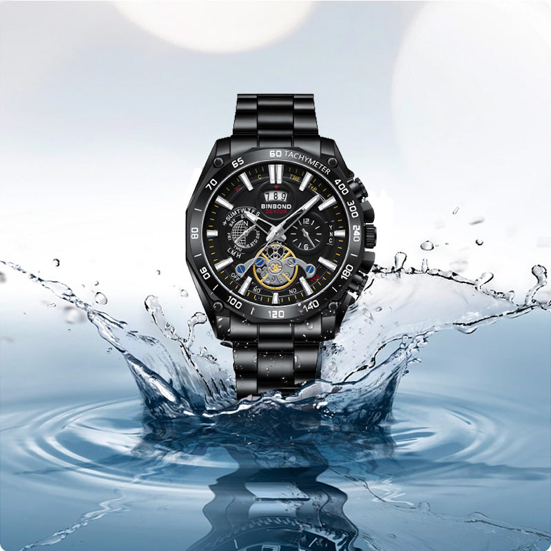 ⏳🔥LIMITED-TIME 50% OFF! ⏰Men's Stainless Steel Waterproof Luminous Watch⌚