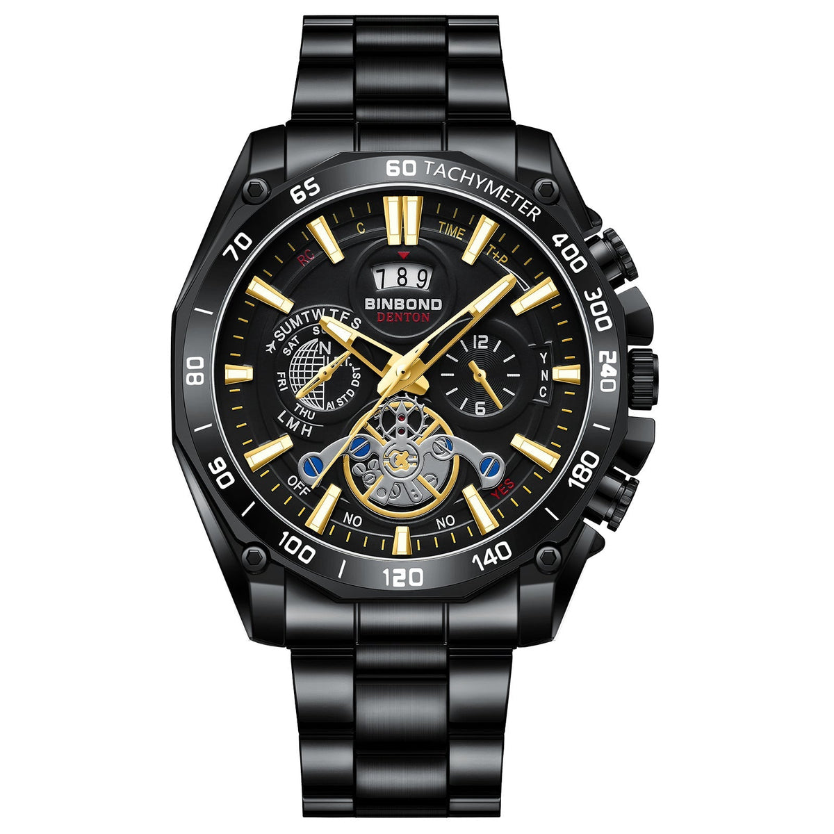 ⏳🔥LIMITED-TIME 50% OFF! ⏰Men's Stainless Steel Waterproof Luminous Watch⌚