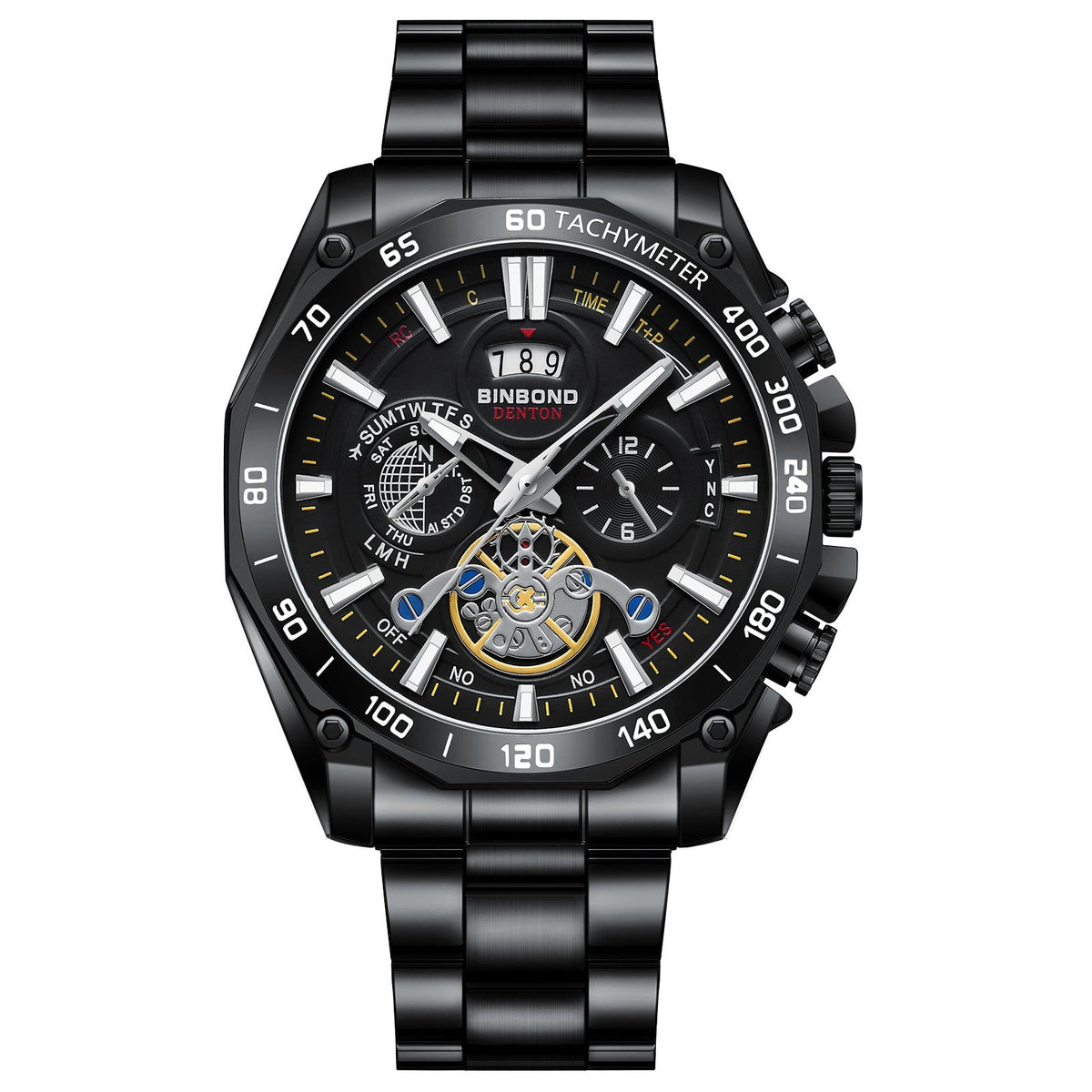 ⏳🔥LIMITED-TIME 50% OFF! ⏰Men's Stainless Steel Waterproof Luminous Watch⌚