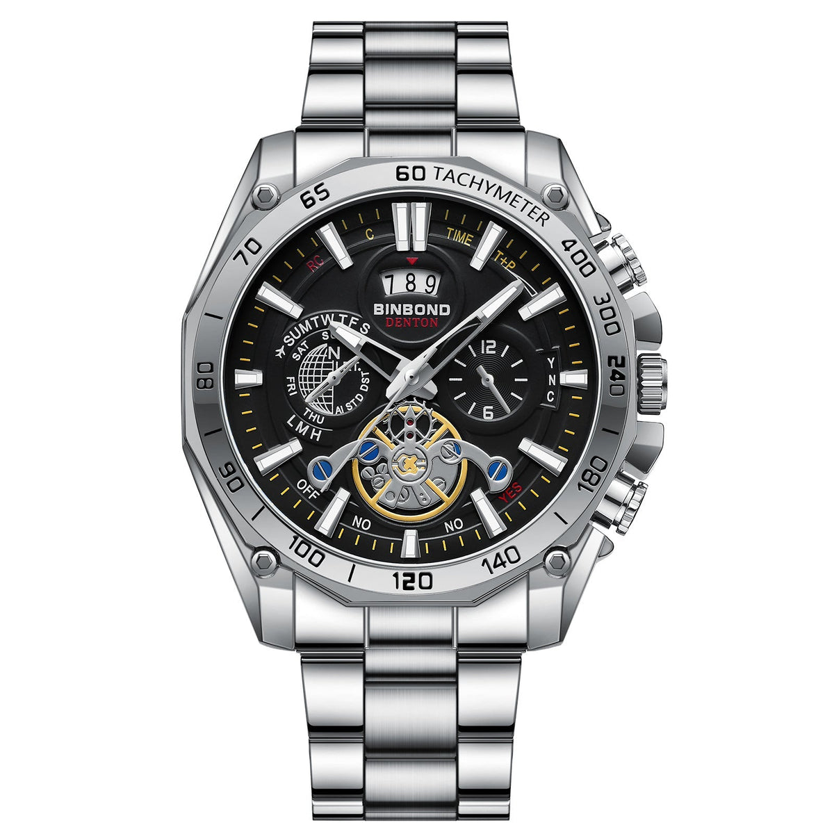⏳🔥LIMITED-TIME 50% OFF! ⏰Men's Stainless Steel Waterproof Luminous Watch⌚