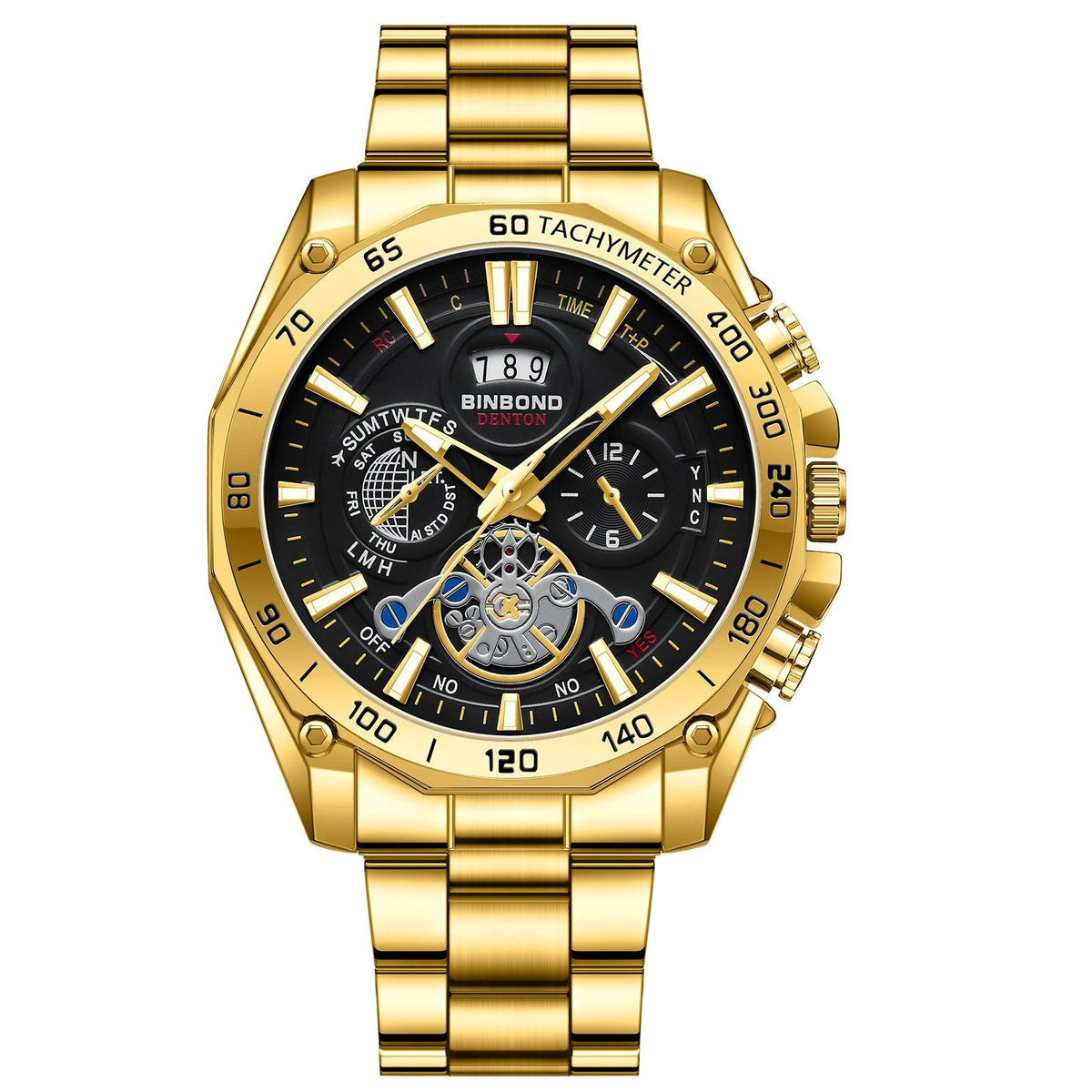 ⏳🔥LIMITED-TIME 50% OFF! ⏰Men's Stainless Steel Waterproof Luminous Watch⌚