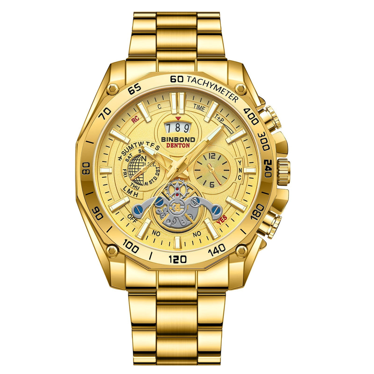 ⏳🔥LIMITED-TIME 50% OFF! ⏰Men's Stainless Steel Waterproof Luminous Watch⌚