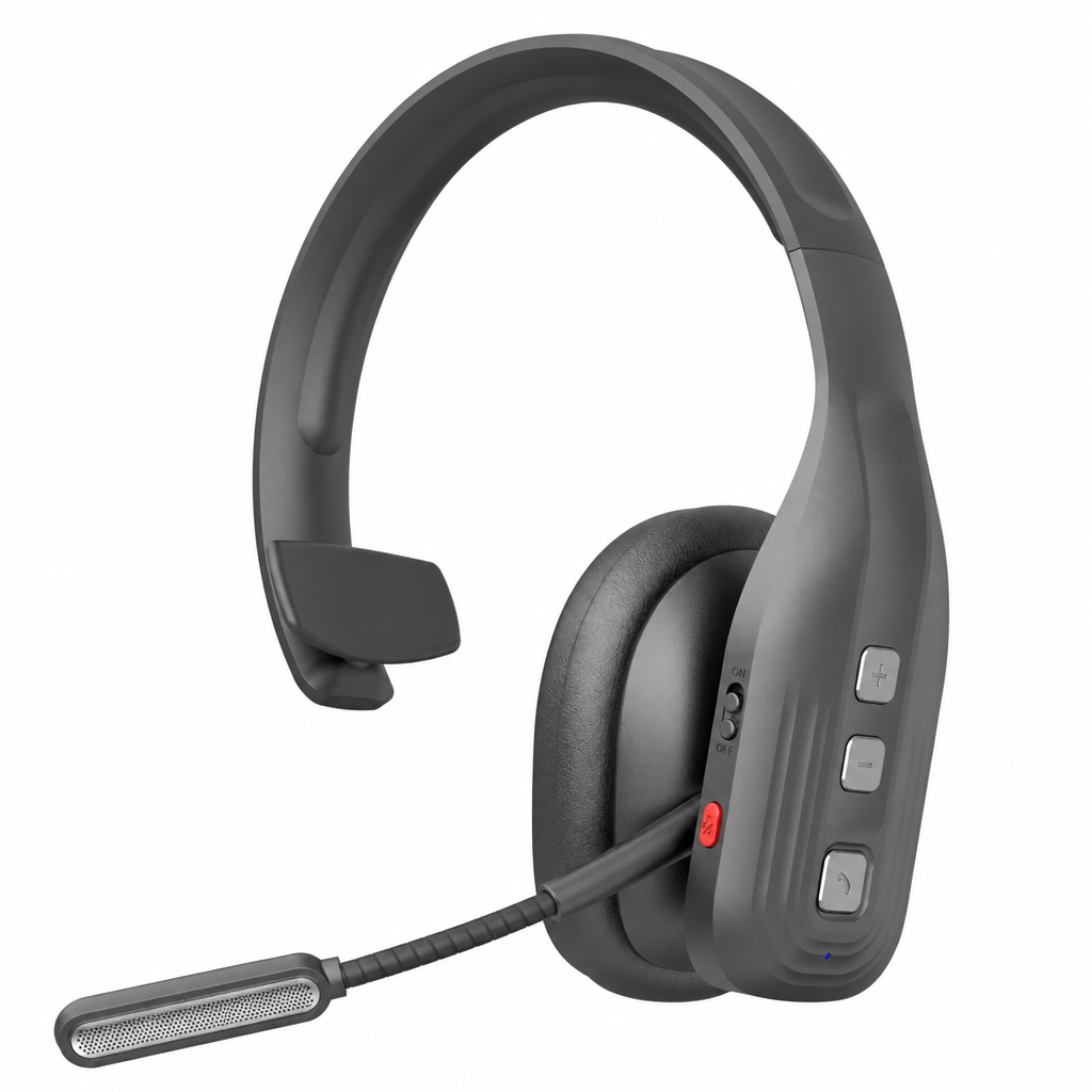 🚚 LIMITED-TIME 50% OFF! 🎧 Trucker Bluetooth Headset – ENC Noise Reduction, Long Playtime, Lightweight ✨