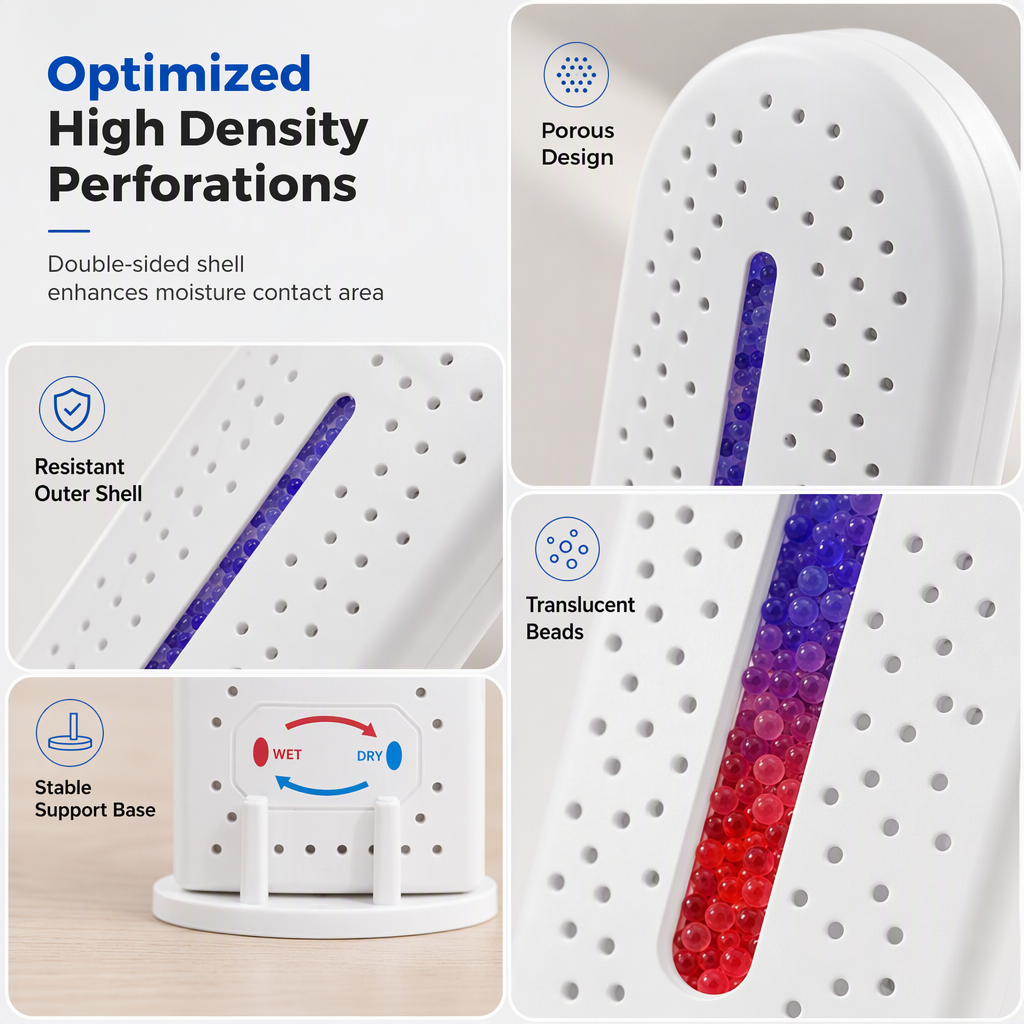 🚪 Stop Musty Odors & Damp Clothes! 💧 Mini USB Reusable Dehumidifier — Cordless, Renewable, Fits Anywhere! 🌿 Fresher Wardrobes, Guaranteed! ✨