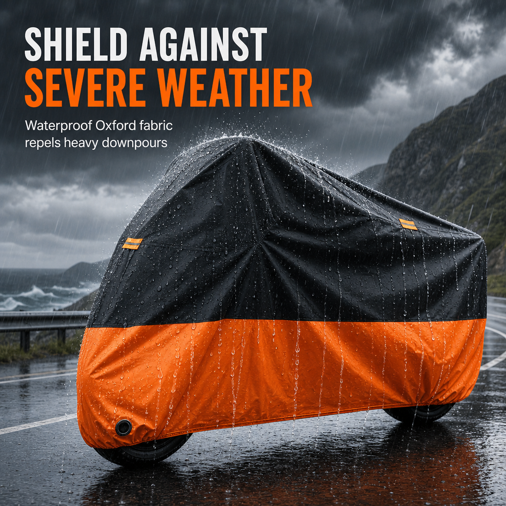 ⏳Time-Limited Special⏰Waterproof Motorcycle Cover with Lock Holes