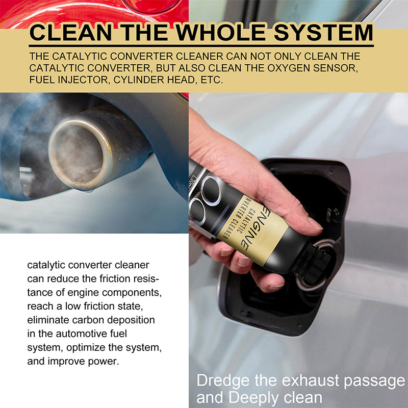 🔥 50% OFF | Catalytic Converter & Fuel System Cleaner 🚗