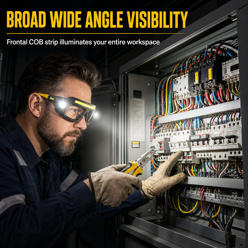 💡 LIMITED-TIME 50% OFF! 👓 USB Rechargeable Double Sided Clip On Glasses Light – 5 Brightness Modes, Hands-Free ✨