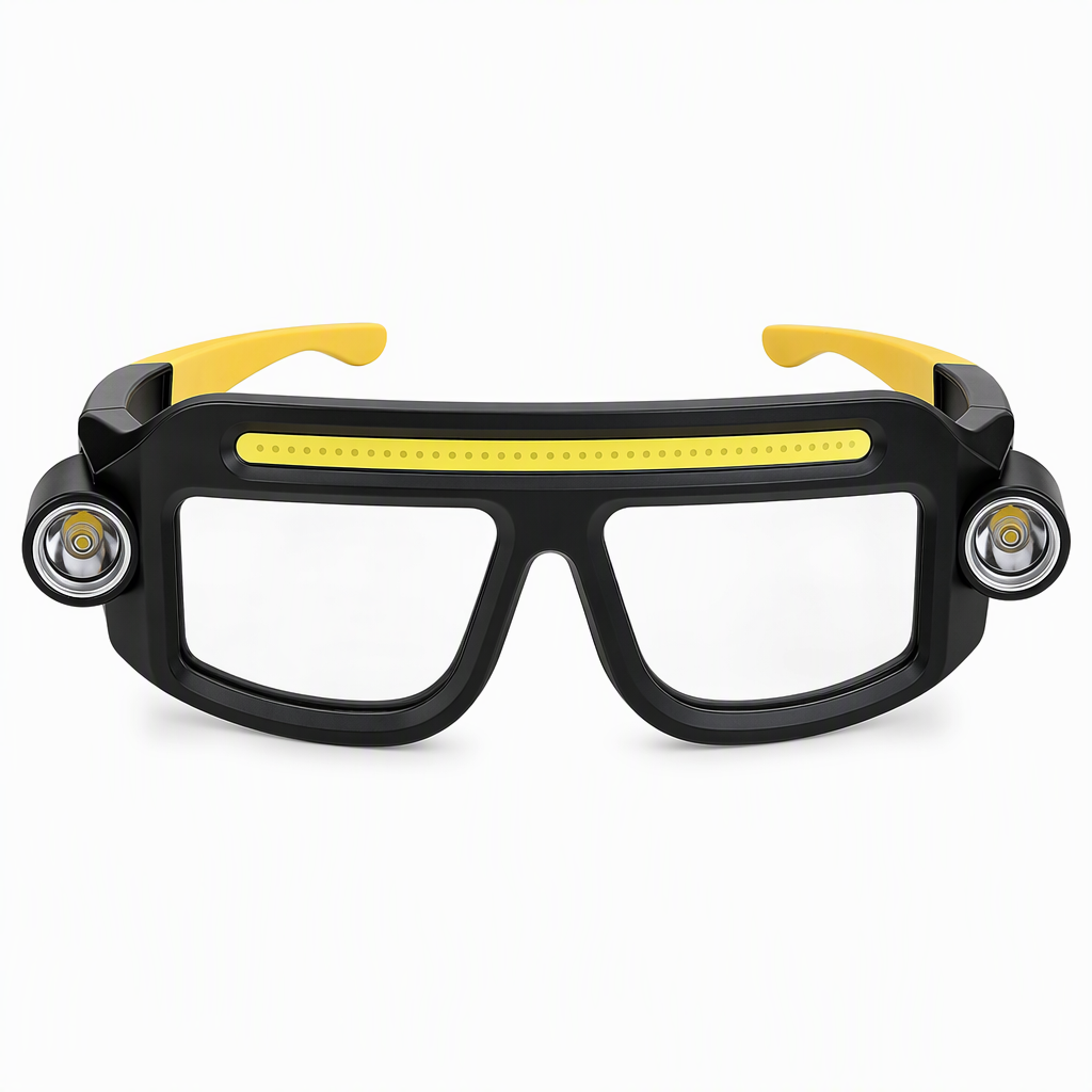 💡 LIMITED-TIME 50% OFF! 👓 USB Rechargeable Double Sided Clip On Glasses Light – 5 Brightness Modes, Hands-Free ✨