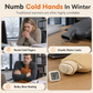 ⏳Limited-time 50% off⏰Portable Rechargeable Graphene Hand Warmer | Waterless Explosion Proof Plush Handheld Heating Bag♨️💦