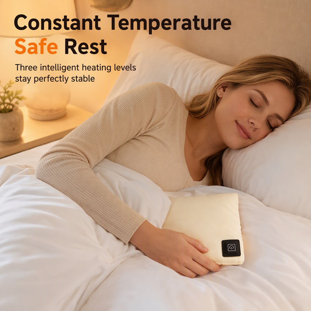 ⏳Limited-time 50% off⏰Portable Rechargeable Graphene Hand Warmer | Waterless Explosion Proof Plush Handheld Heating Bag♨️💦