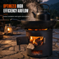 🔥 LIMITED-TIME 50% OFF! ⛺ Multifunctional Portable Wood & Charcoal Stove – Rust Resistant, Camping BBQ & Heating ✨