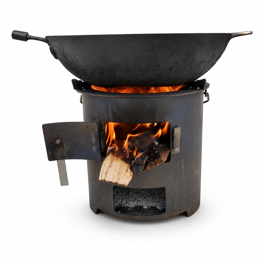 🔥 LIMITED-TIME 50% OFF! ⛺ Multifunctional Portable Wood & Charcoal Stove – Rust Resistant, Camping BBQ & Heating ✨