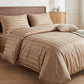 🛏️ LIMITED-TIME 50% OFF! ✨ Hotel Style Satin Stripe Bedding Set – 120g Fabric, Internal Ties, 7 Colors ✨