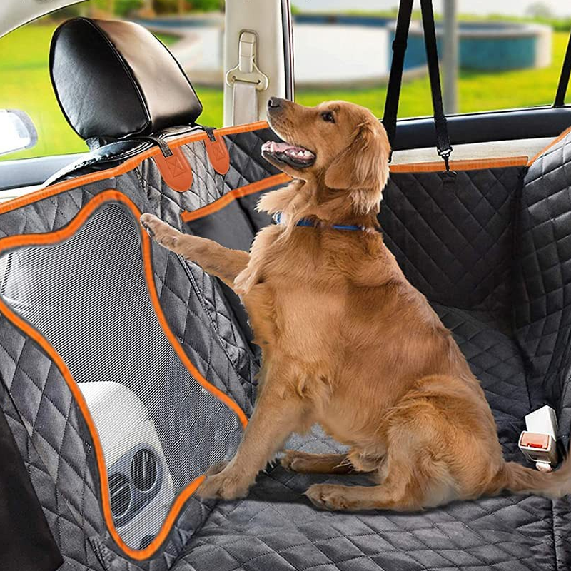 🐕 Waterproof Car Back Seat Cover for Dogs