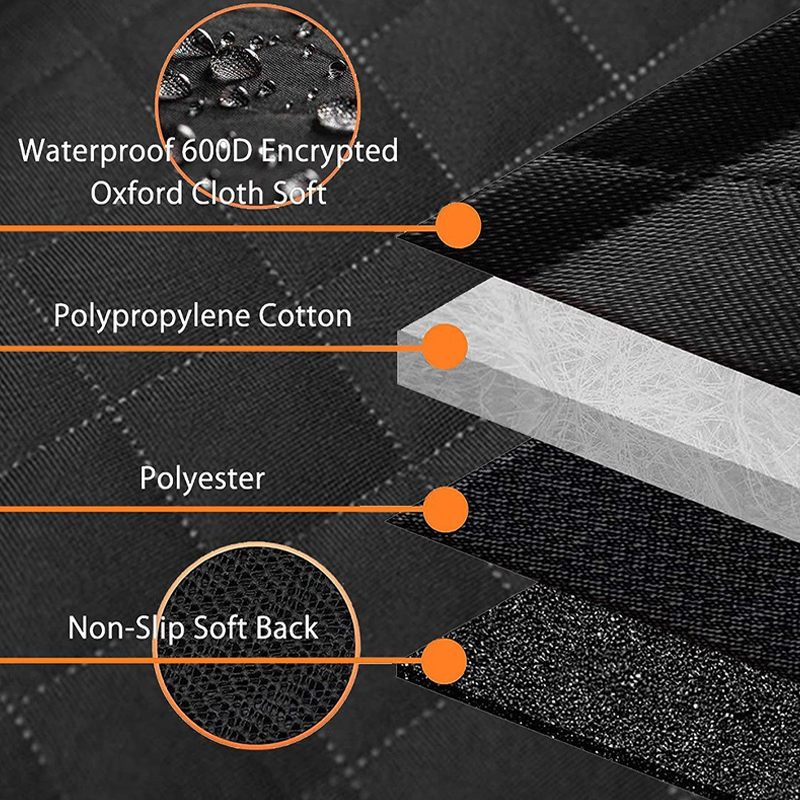 🐕 Waterproof Car Back Seat Cover for Dogs