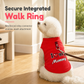 ⏳Time-Limited Special⏰Warm Pet Sweater with Leash Ring – “Love Dad & Mum” Design, Keep Your Pup Cosy & Stylish on Winter Walks ❄️