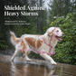 🌧️ Transparent Waterproof Dog Raincoat – XS to 8XL