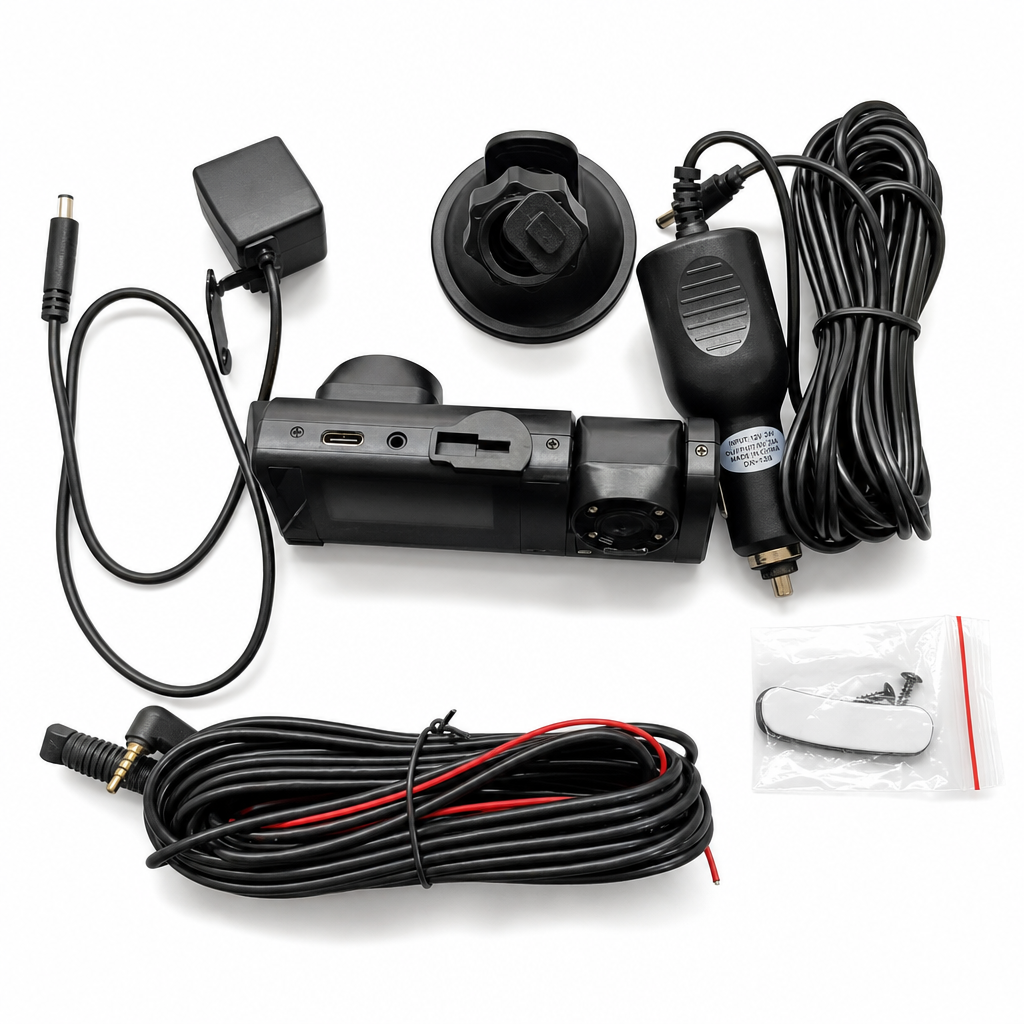 🔥2026 New Arrival🔥 🚗Safe Driving 3 Channel Camera Cycle Video Recorder